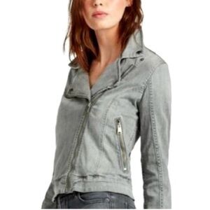 Lucky Brand Women's Light Gray Jean Jacket